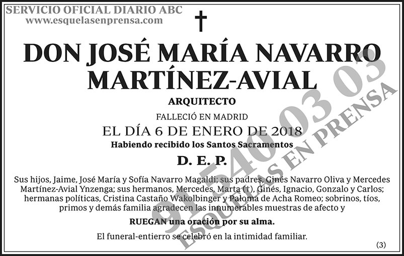 José María Navarro Martínez-Avial